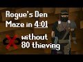 Rogues den maze  quick guide osrs