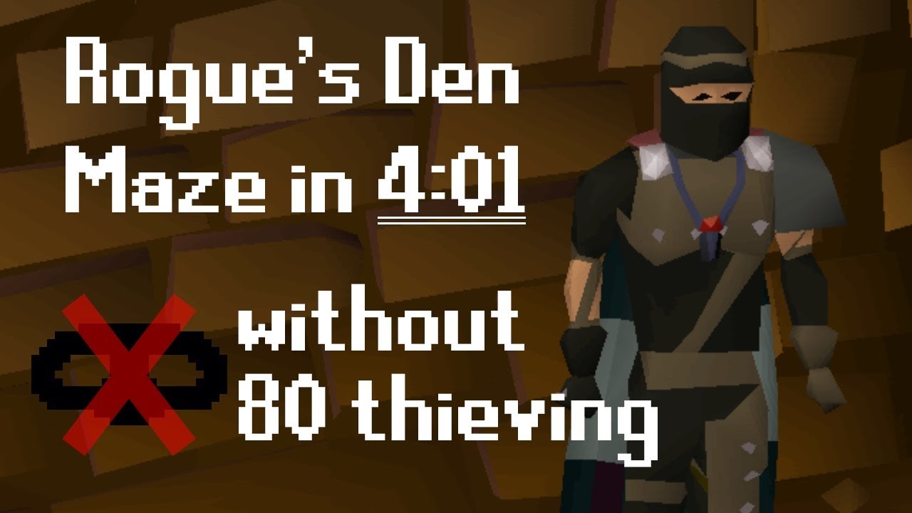 How To Unlock The Rogue Outfit In Old School Runescape (Thieving Set) 