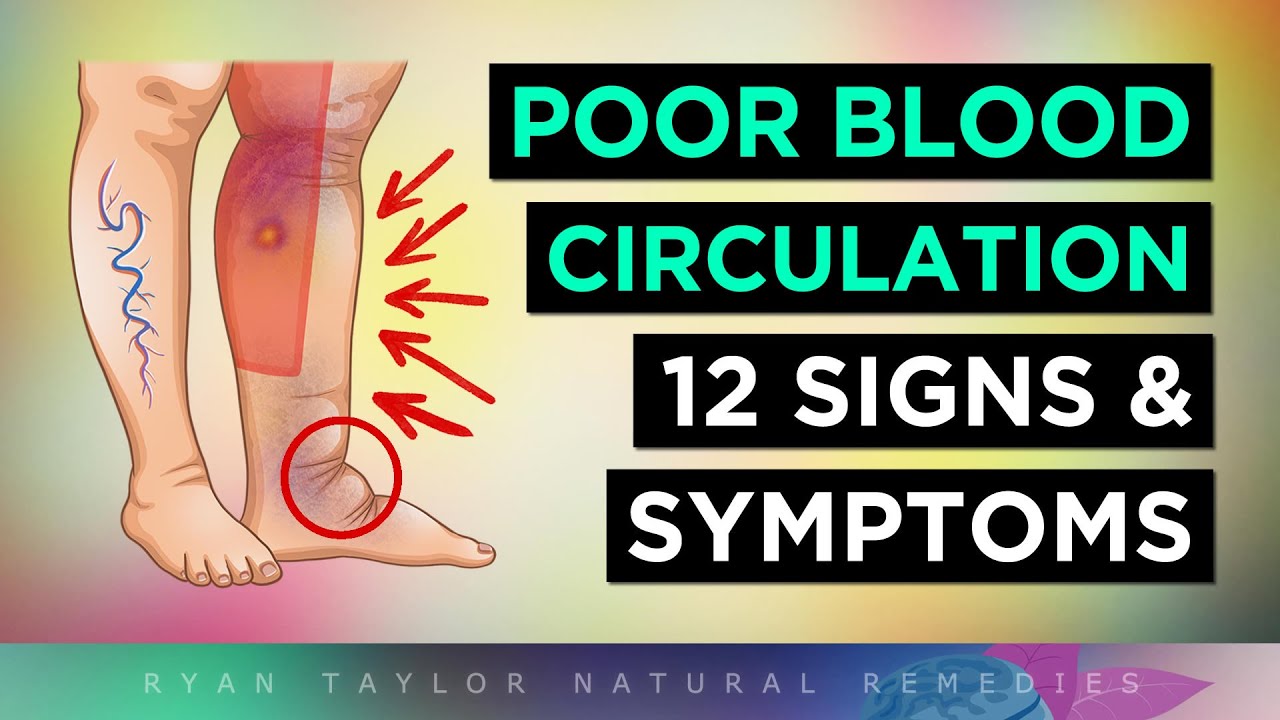 12 Signs You Have POOR Blood Flow Circulation YouTube 12 Signs You Have POOR Blood Flow Circulation YouTube