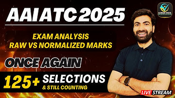 Detailed Result Analysis & Raw vs Normalized Marks by Satyendra Pathak Sir #aaiatc2025  #careerwave