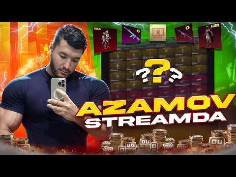 AZAMOV TUNGI STREAM YONDIRAMIZ !