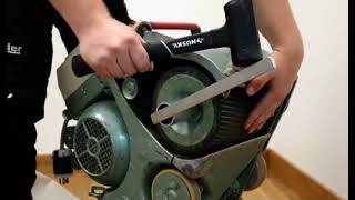 Removing Sanding Drum From Hummel