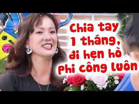 Mỹ Nhân Mới CHIA TAY BỒ 1 Tháng Đã Lên Hẹn Hò Phi Công KÉM 4 TUỔI Mê Lái Máy Bay Bà Già | Hẹn Hò