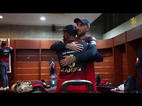 IPL 2022 RCB v CSK | Dressing Room Celebrations