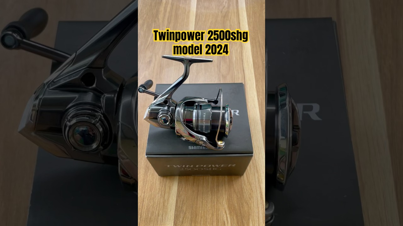 Japanese Fishing Reel: Shimano Twin Power 2500SHG | 2024 Model