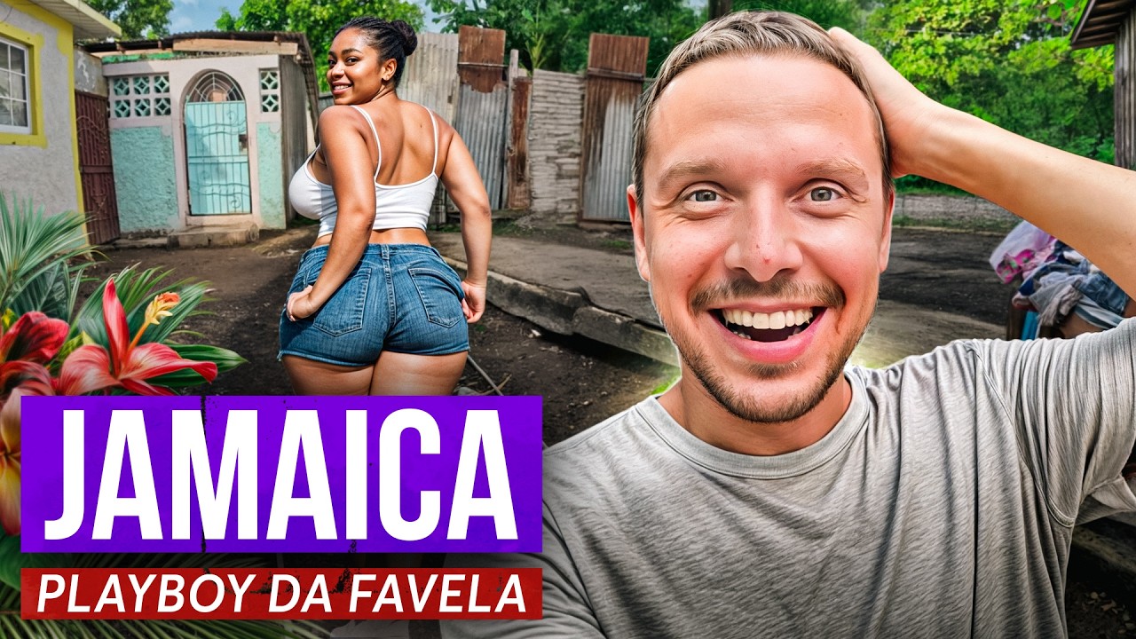 Garotas brigaram por mim no pior gueto da Jamaica. Kingston
