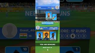 18 Runs Defend Kar Paaya? 😱 1 Over Thriller #cricketleague #gameplay