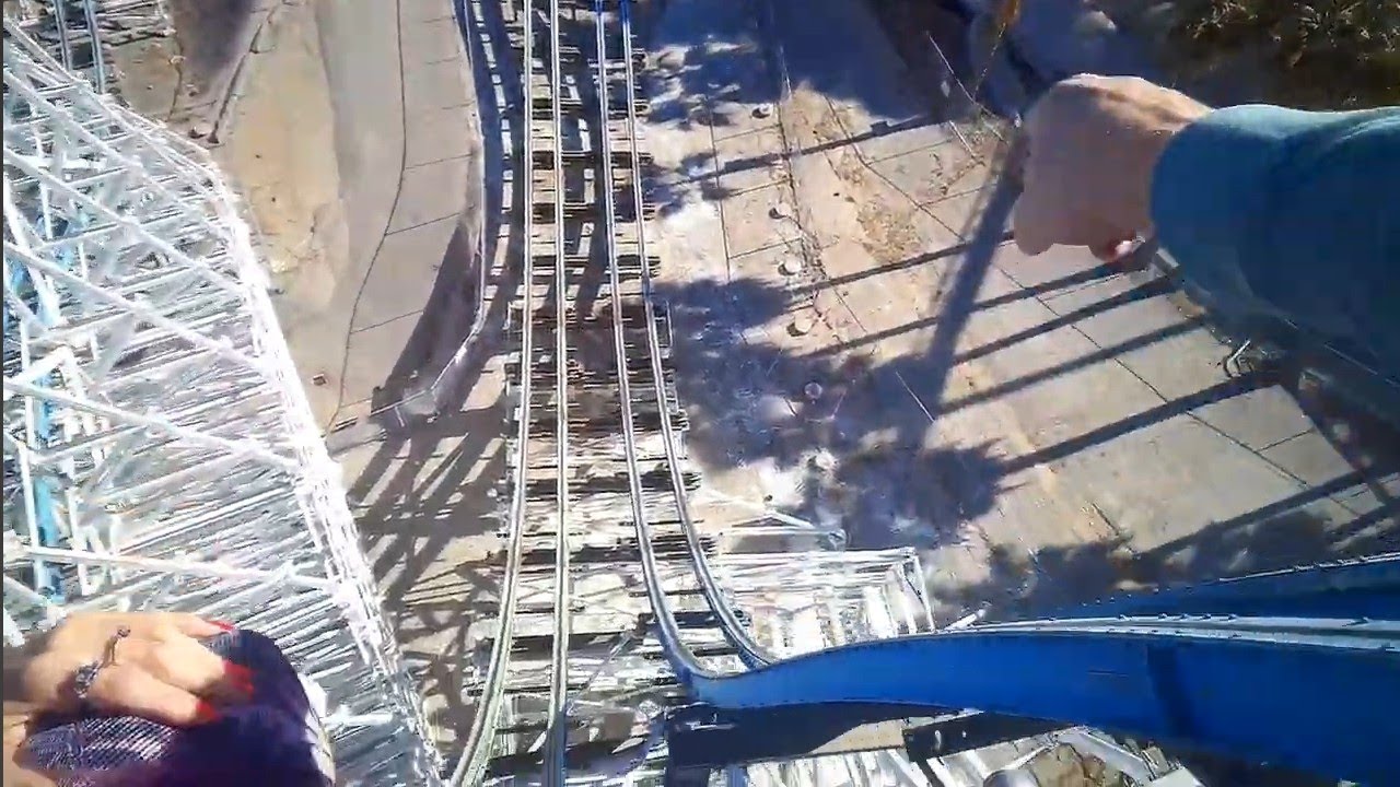 TWISTED COLOSSUS 2ND ROW POV Six Flags Magic Mountain (11/21/23) - YouTube