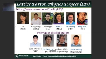 INT-18-3: H. Lin, "Progress and prospects of lattice-QCD parton distributions"