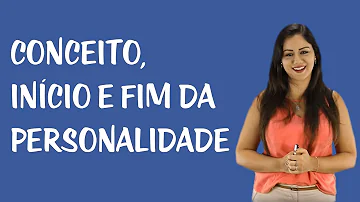 Como é definido o direito da personalidade?