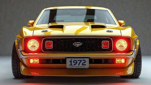 Форд Мустанг 1972 — легенда американских маслкаров! 🚘🔥