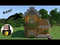 Minecraft Wooden House Tutorial 🏡 || Minecraft (#4) || Minecraft House Tutorial 2025