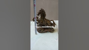 Cần bán chú ngựa bằng đồng. Giá ib 0949591968