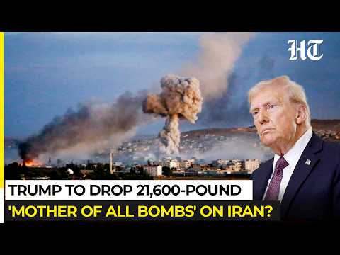 Trump's Iran Strike Options Turn More Explosive: Will US Unleash 'Mother Of All Bombs' On Tehran?