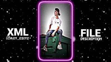 😈 " KALESHI CHORI " New Xml Alight Motion Edit | Xml File | Trend Xml Video ‎@Ajit_Editz #xml