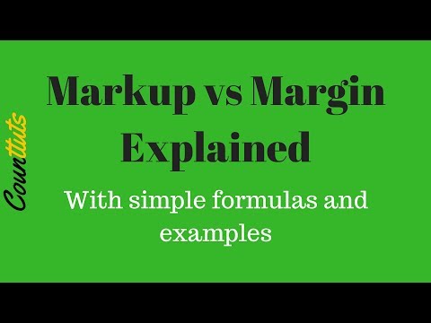 Video: Markup ist Markup: Formel. Produktauszeichnung