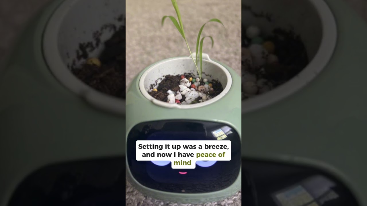 Masdio Smart Flowerpot: AI-Powered Plant Care with Expressive Animations 