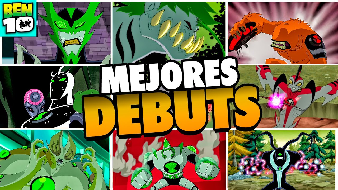 LOS MEJORES 13 DEBUTS ALIENIGENAS DE TODO BEN 10 frio10mil ben10 LOS MEJORES 13 DEBUTS ALIENIGENAS DE TODO BEN 10 frio10mil ben10