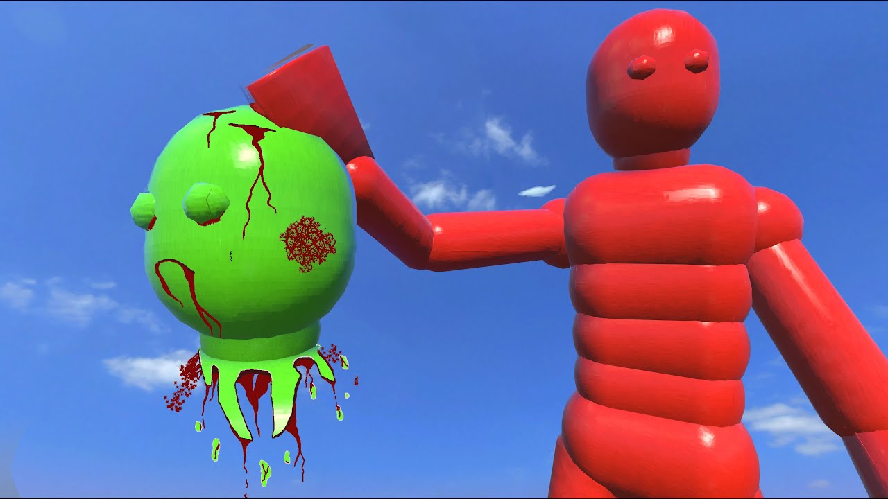 Умный ИИ сражается в войнах NPC с активной физикой Рэгдолла (сборное видео 2)