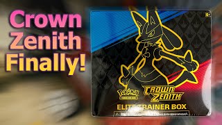 Pokemon Crown Zenith Elite Trainer Box Opening!