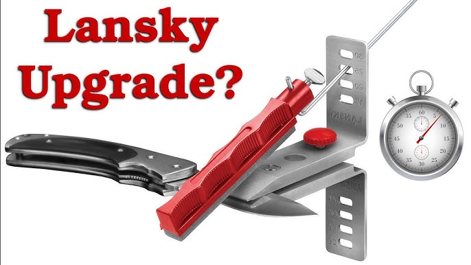 Lansky Deluxe Knife Sharpening System 3 Stone Set VG