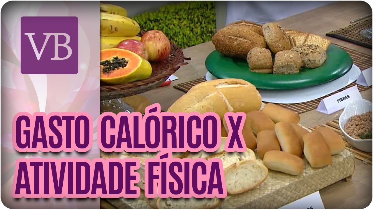 Gasto Calórico x Atividade Física - Você Bonita (17/10/16)