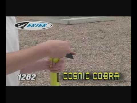 Estes Cosmic Cobra Launch