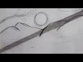 How to Draw the Art with lead pencial|Natural mountain|