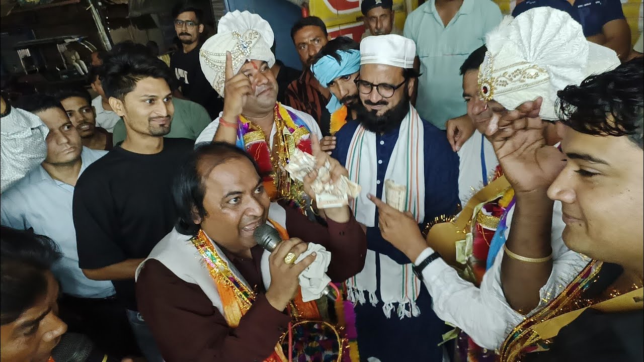 Popular Band Muzaffarnagar ( वाल्मीकि जयंती सहारनपुर ) Qawali -- Muhammad Ke Saher Mai 