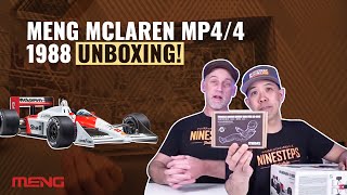 Epic Unboxing and Review: Meng Model's 1/12 McLaren MP4/4 1988 | #askhearns