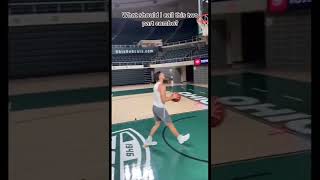 15ft ben -#simmons with 99 3pt shot in #nba 2k22 #jordan #rams vs 1ft yao ming #basketball #bball