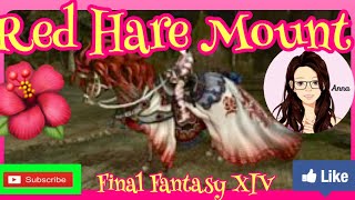 FFXIV-Red Hare Mount