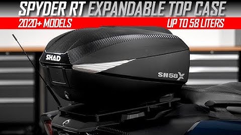 Can-Am Spyder RT Expandable Top Case by Shad (2020+)
