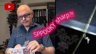 This could be ANY blade: SHARP enough to SLICE hair. HAPSTONE RS vs. MagnaCut @64 HRC