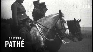 King Reviews Australian Troops (1914-1918)