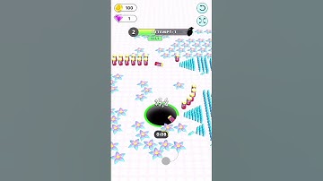 A Challenging Mobile Game: Attack Hole Level 2 (2023) #shorts