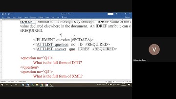 07   XML  DTD Validation   Entity, Notation Declarations