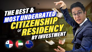 Citizenship / Residency By INVESTMENT – STRATEGIES from PANAMA, CANADA, NEW ZEALAND & DUBAI