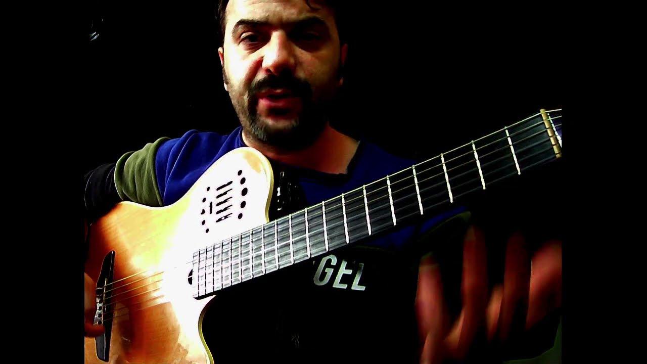 Gitar Dersi Mi Nihavent Makamı Notalar Akorlar Gitar Üzerindeki Basit Akor #Gitardersi Emin Cantekin