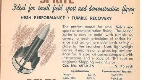 Stability Swing Test of "Astron Sprite X-Wing" Flying Model Rocket