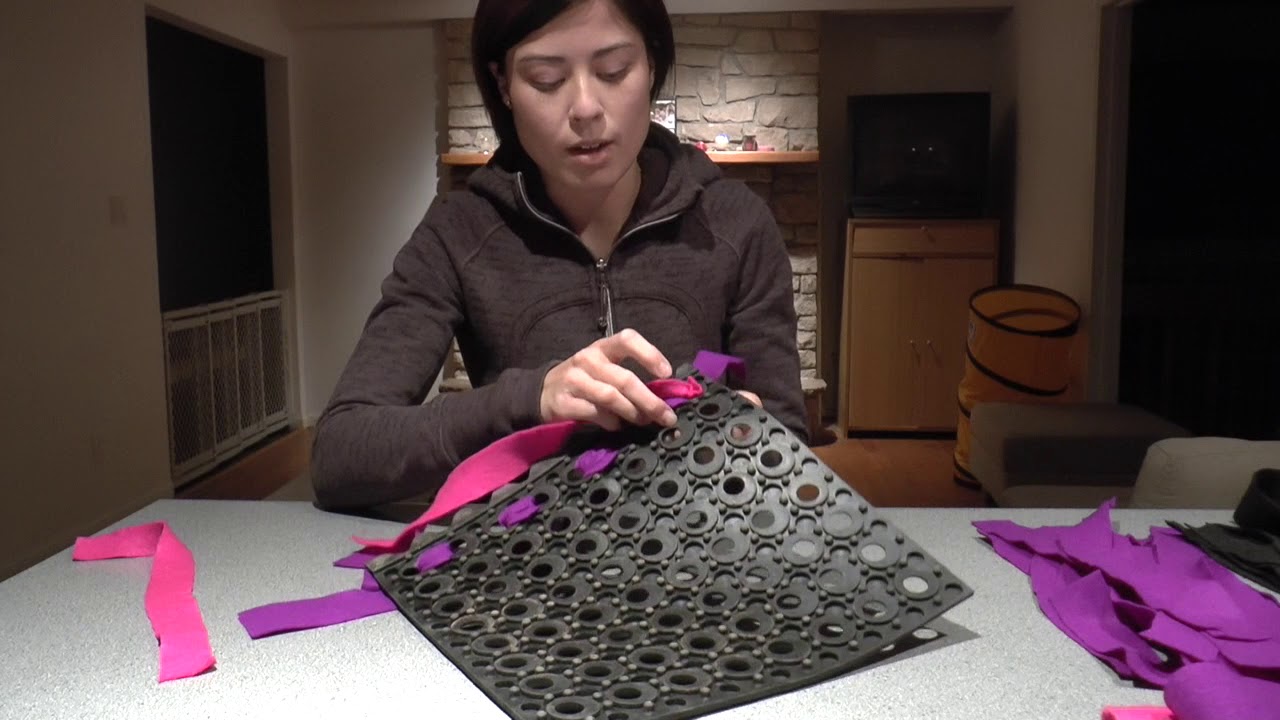 How to Make a DIY Snuffle Mat