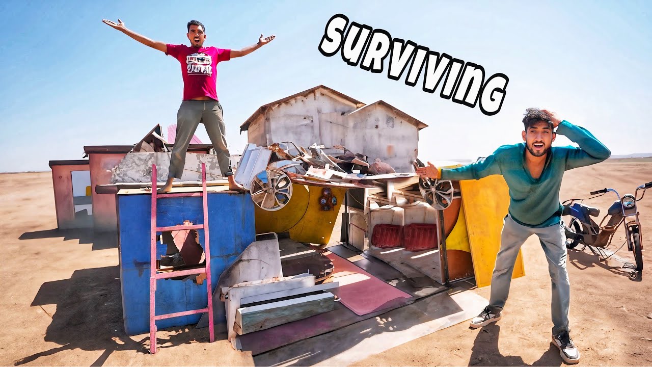 Surviving for 24 hours in scrab house