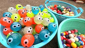 Welcome to Marble Run Live ☆ Handmade wooden rain gutter slope & colorful balls ASMR