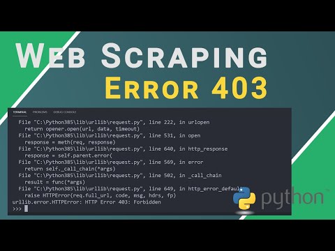 Bypass 403 Forbidden Error When Web Scraping in Python