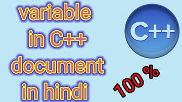 variable in c++ programming language int, float, char, string and array, bool in c++ programming