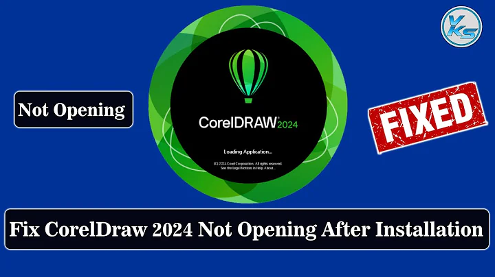 ✅ How To Solved CorelDraw 2024 Not Opening After Installation | Launch Problem Error | Not Opening
