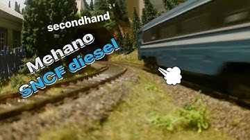 What is this secondhand French loco (Mehano - SNCF) doing on my Russian themed modelrailway?