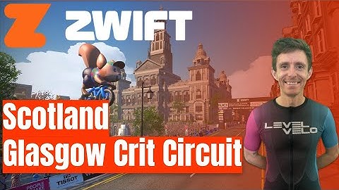Zwift Racing league // Scotland Glasgow Crit Circuit