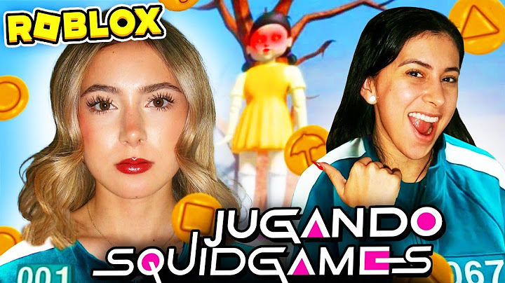 JUGAMOS AL JUEGO DEL CALAMAR en ROBLOX😭😨❌ | Hermanas JM