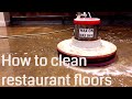 How to clean restaurant floors like a pro